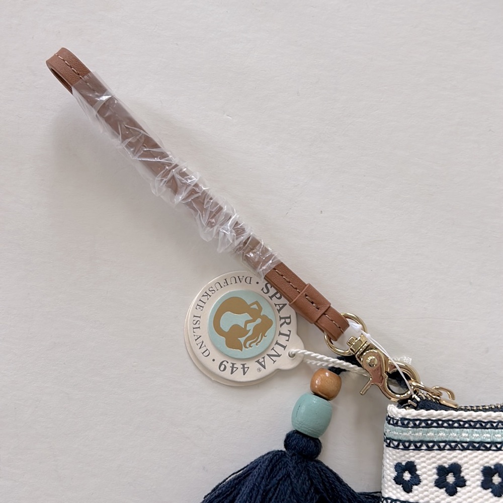 Spartina 449 Daufuskie Island Maci Wristlet Riverside Station Vintage Floral - Picture 8 of 12